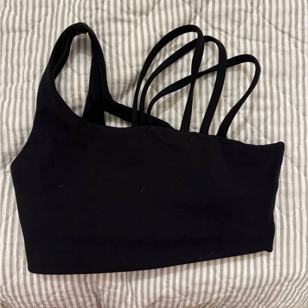 LSKD Black Sports Bra